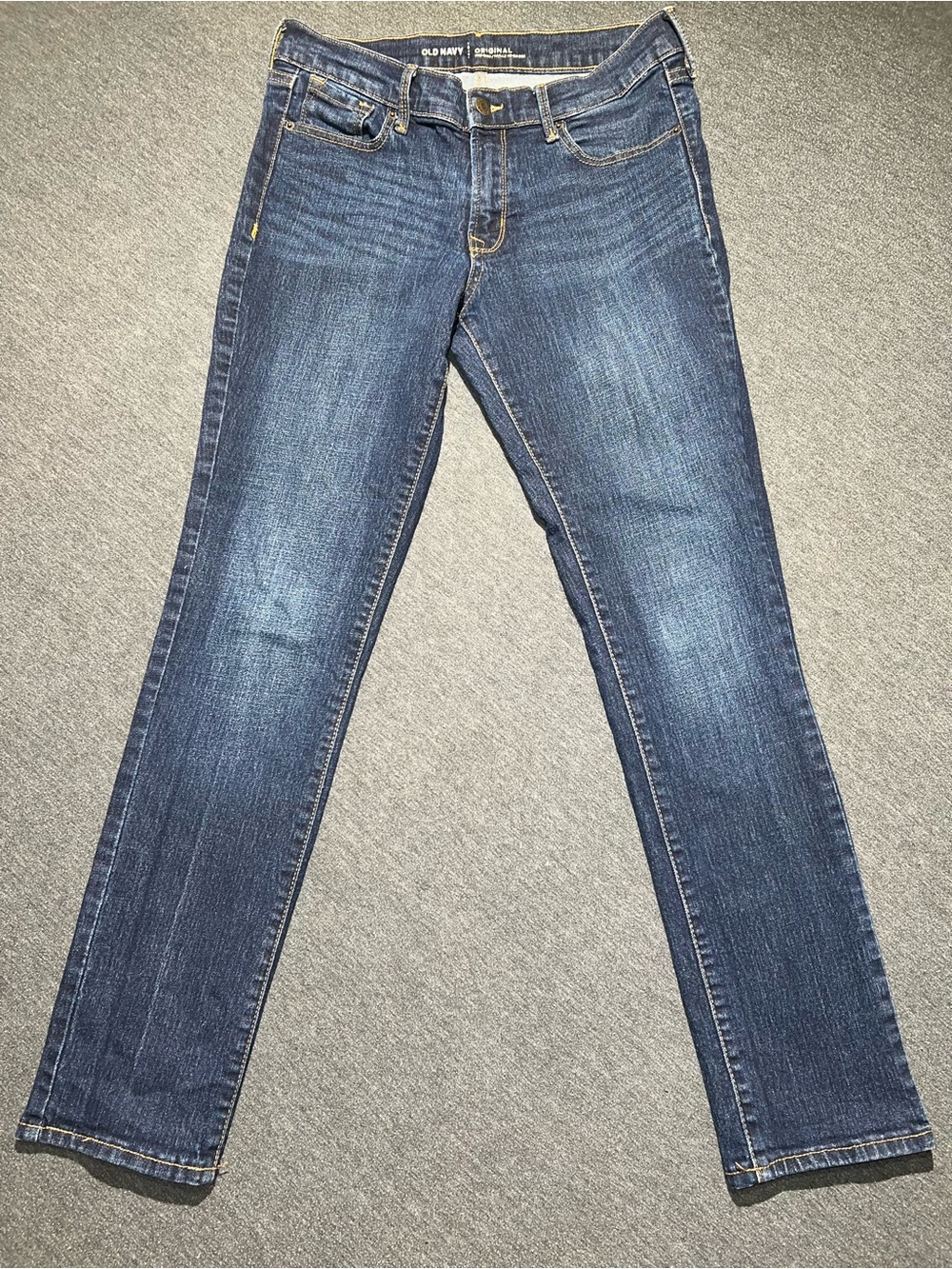 Old Navy Indigo Straight-Leg Women's‎ Jeans